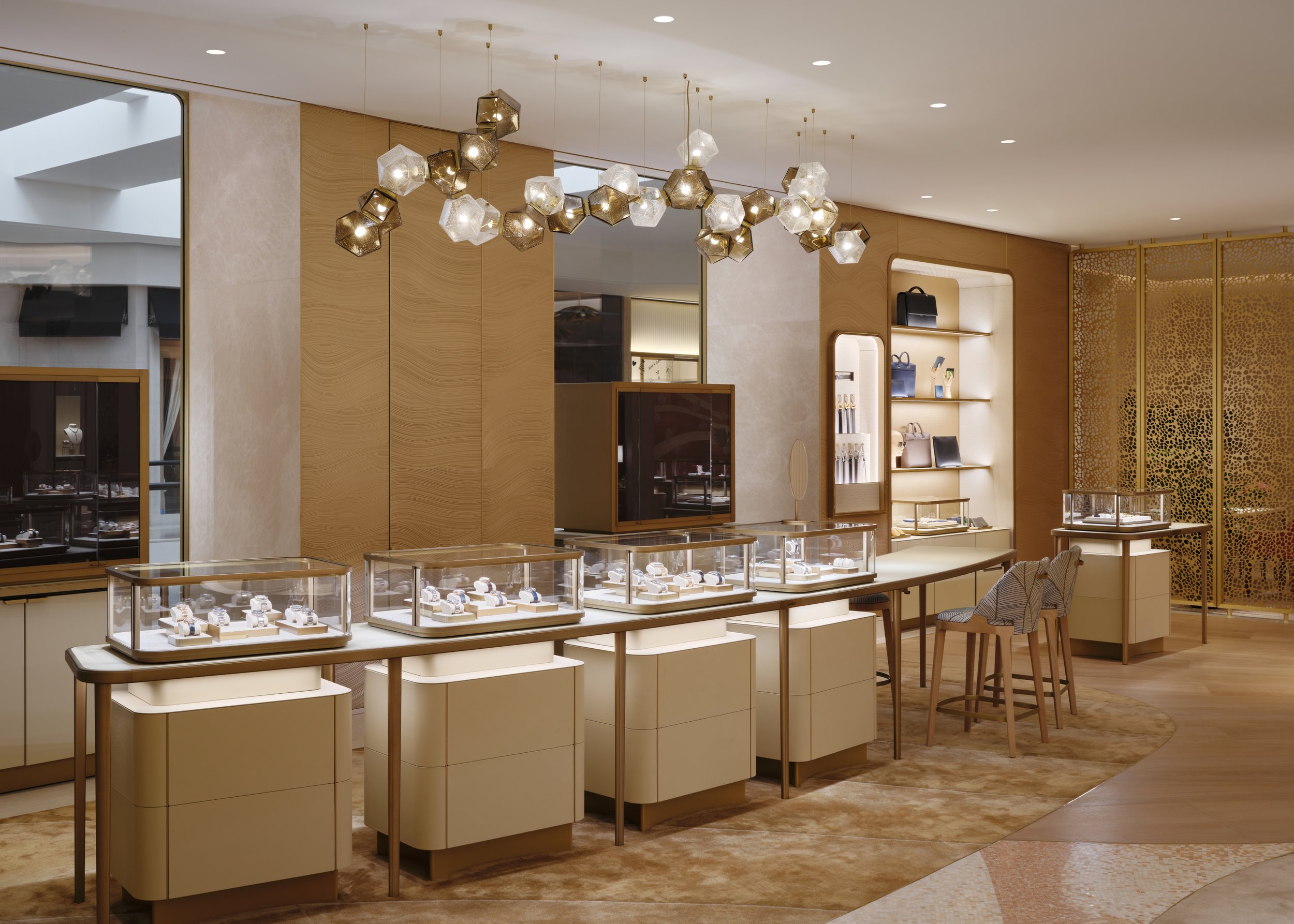A Look Inside Cartier's Newly Designed Boutique In South Coast